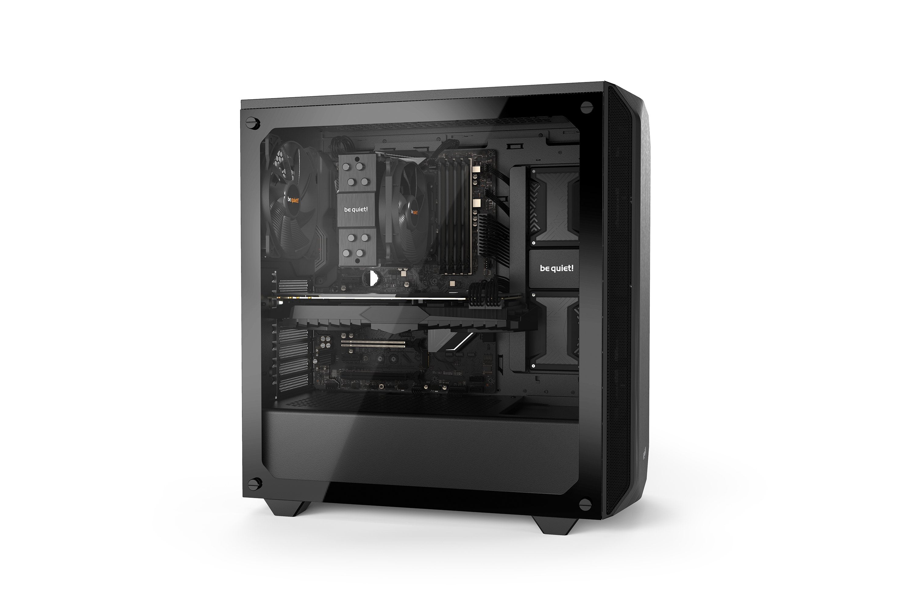 Caja Pc Be Quiet!  Pure Base 500 Window, Tower-Gehäuse Schwarz, Window-Kit