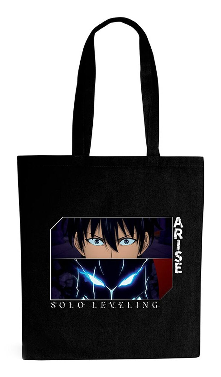 EAN 3665361170198 - ABYstyle SOLO LEVELING Algodón Negro Unisex Bolso grande imagen 1