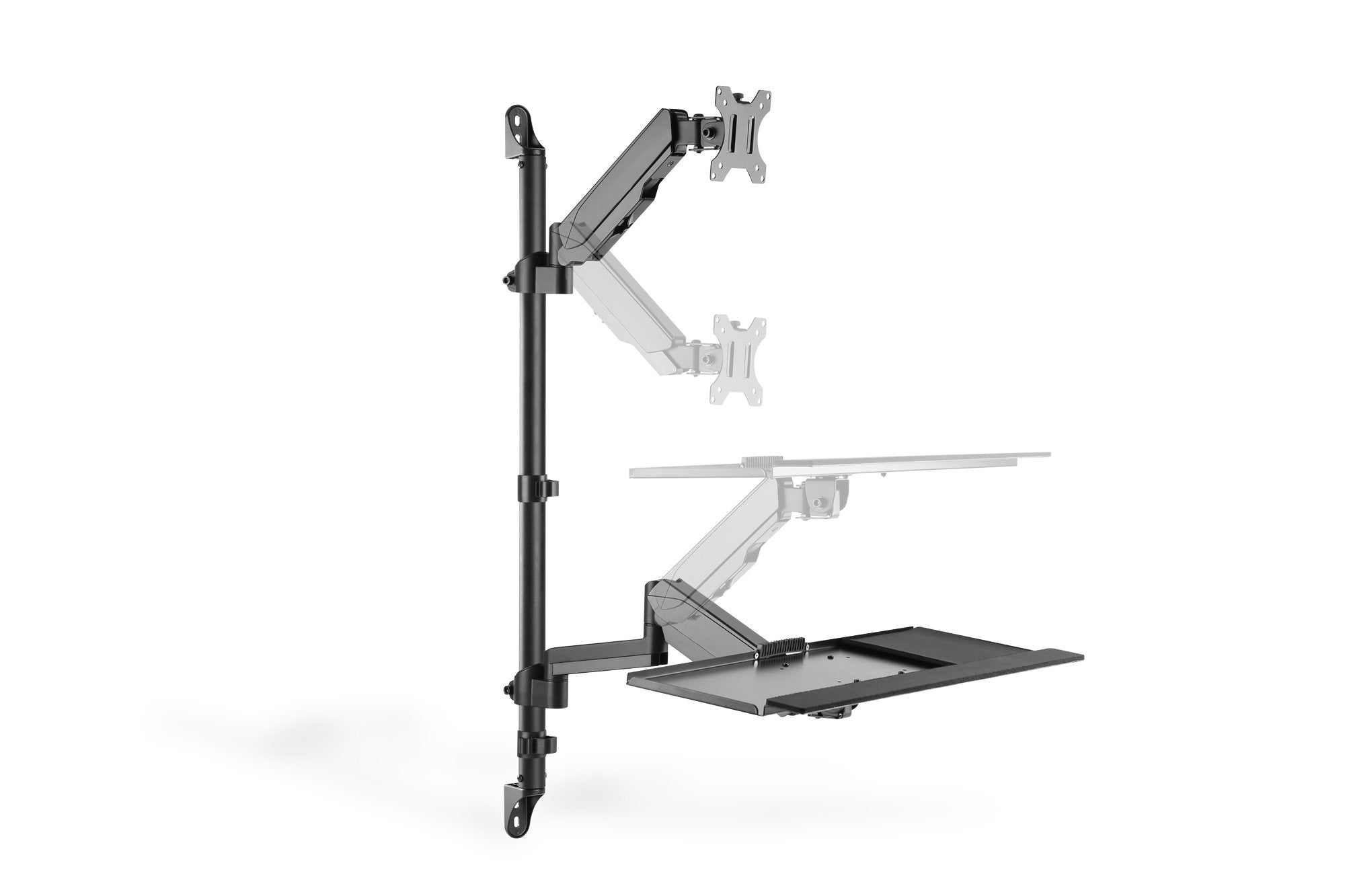EAN 4016032457442 - Digitus DA-90372 soporte para monitor 81,3 cm (32") Escritorio Negro imagen 4