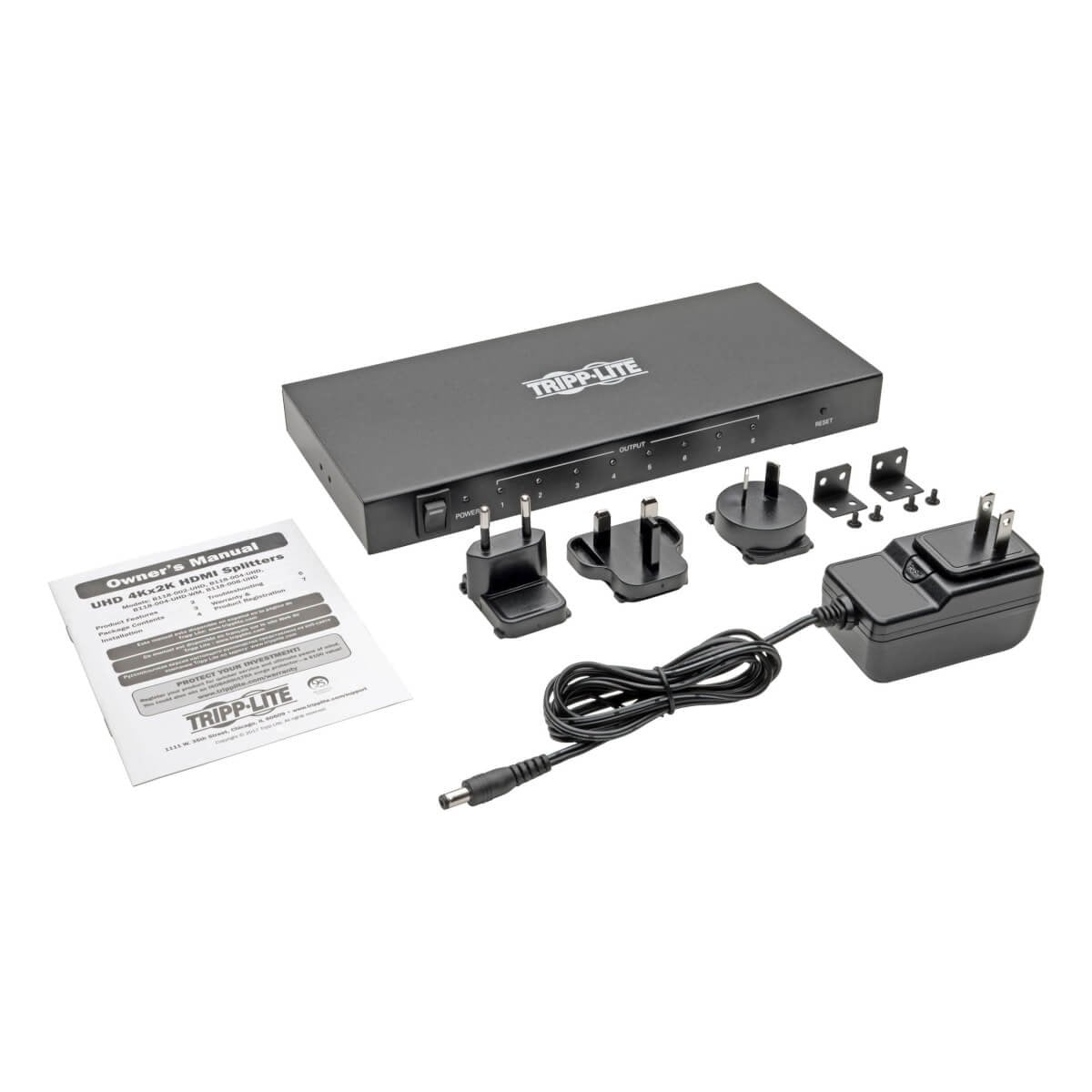 Eaton Tripplite 8-Port Hdmi Splitter 4k Hdcp 1.3