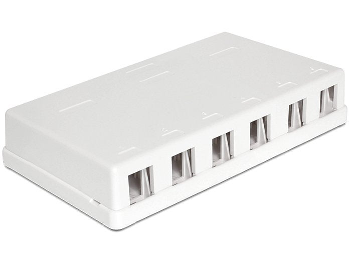 Keystone Leergehäuse 6 Port