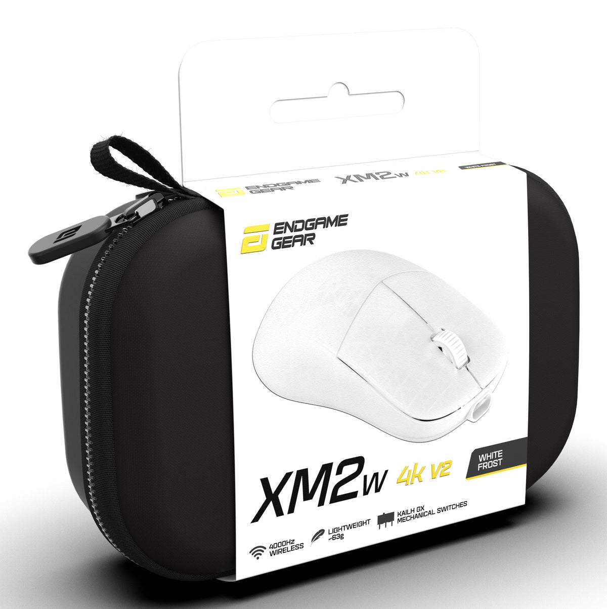 Endgame Gear Xm2w 4k V2 Gaming Mouse - Blanco Frost