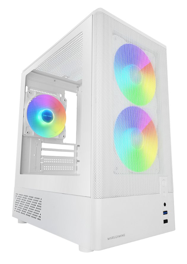 EAN 8435693113942 - Mars Gaming MC-ONYXW Mini Tower Blanco imagen 1