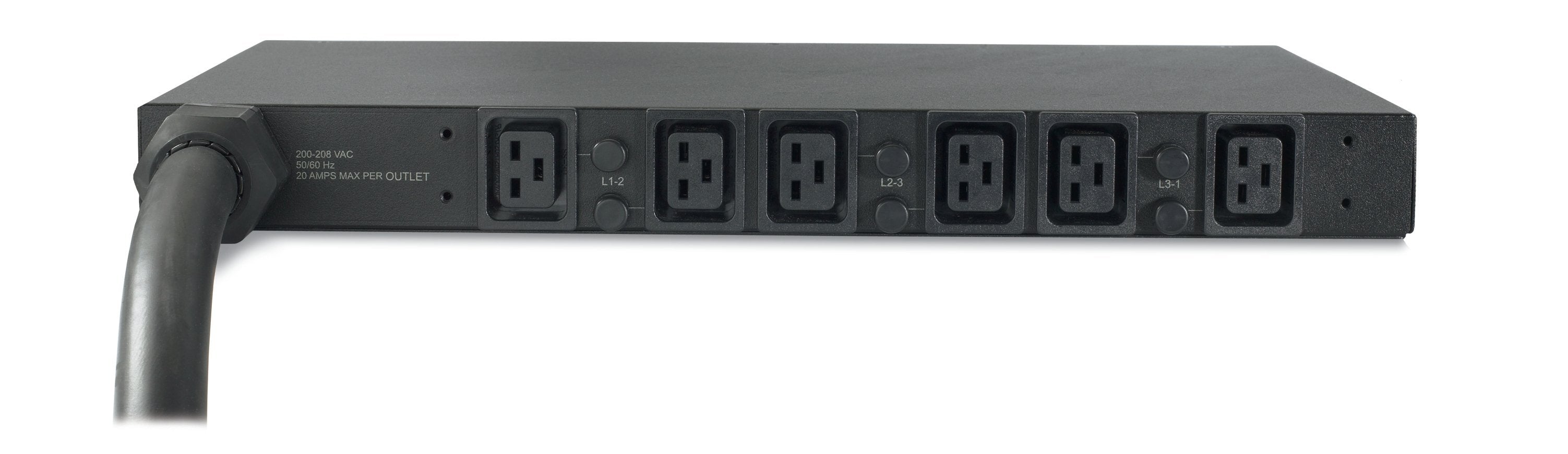 Apc Basic Rack Pdu Ap7526 Unidad De Distribución De Energía (Pdu) 6 Salidas Ac 1u Negro