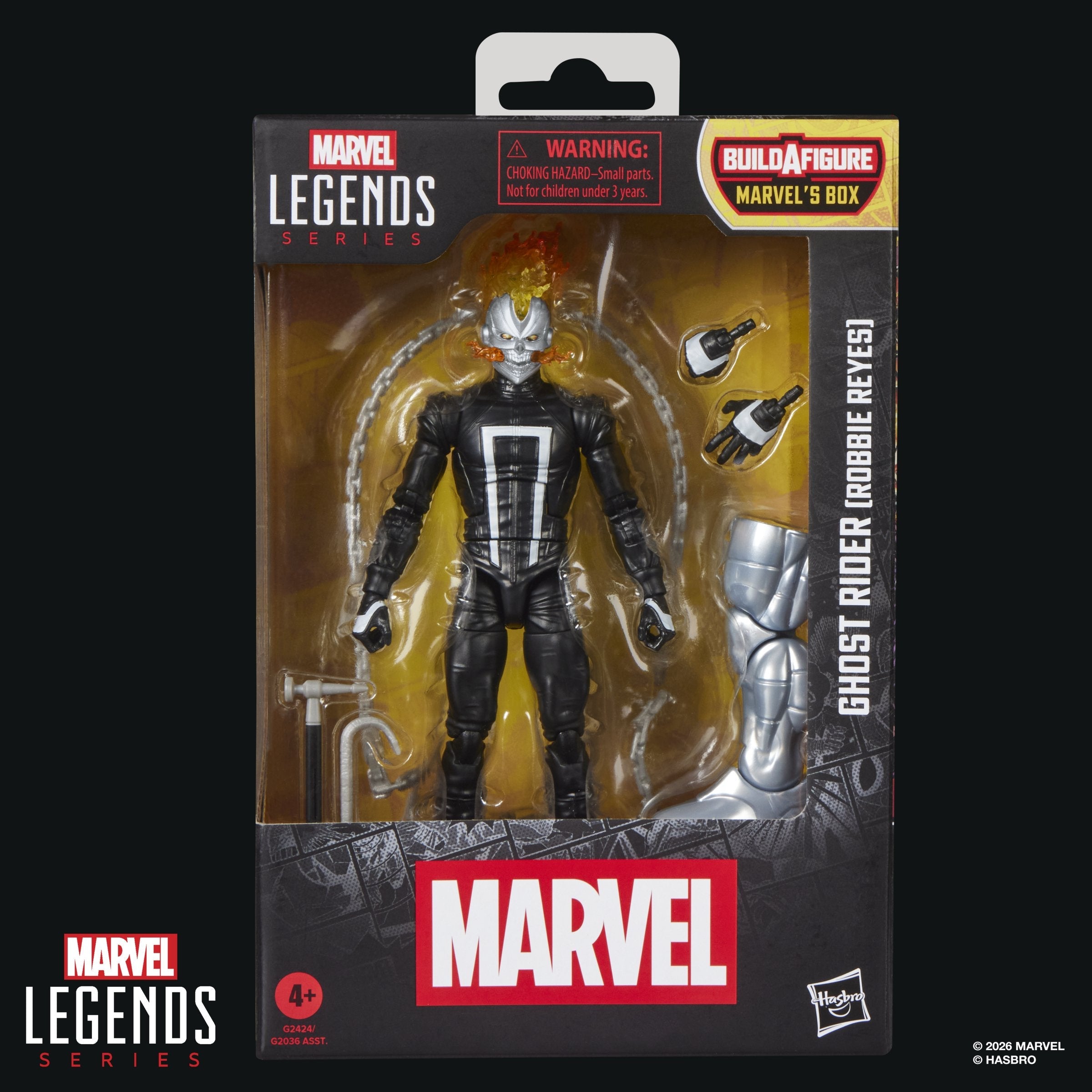 Figura Ghost Rider Robbie Reyes Marvel Legends Series 15cm
