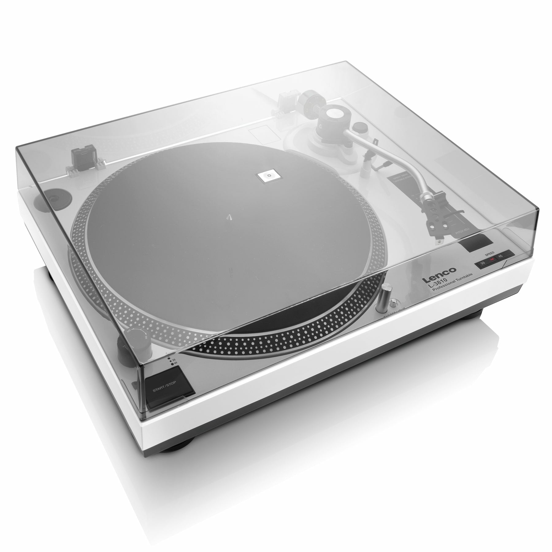 Lenco Tocadiscos  L-3810 White