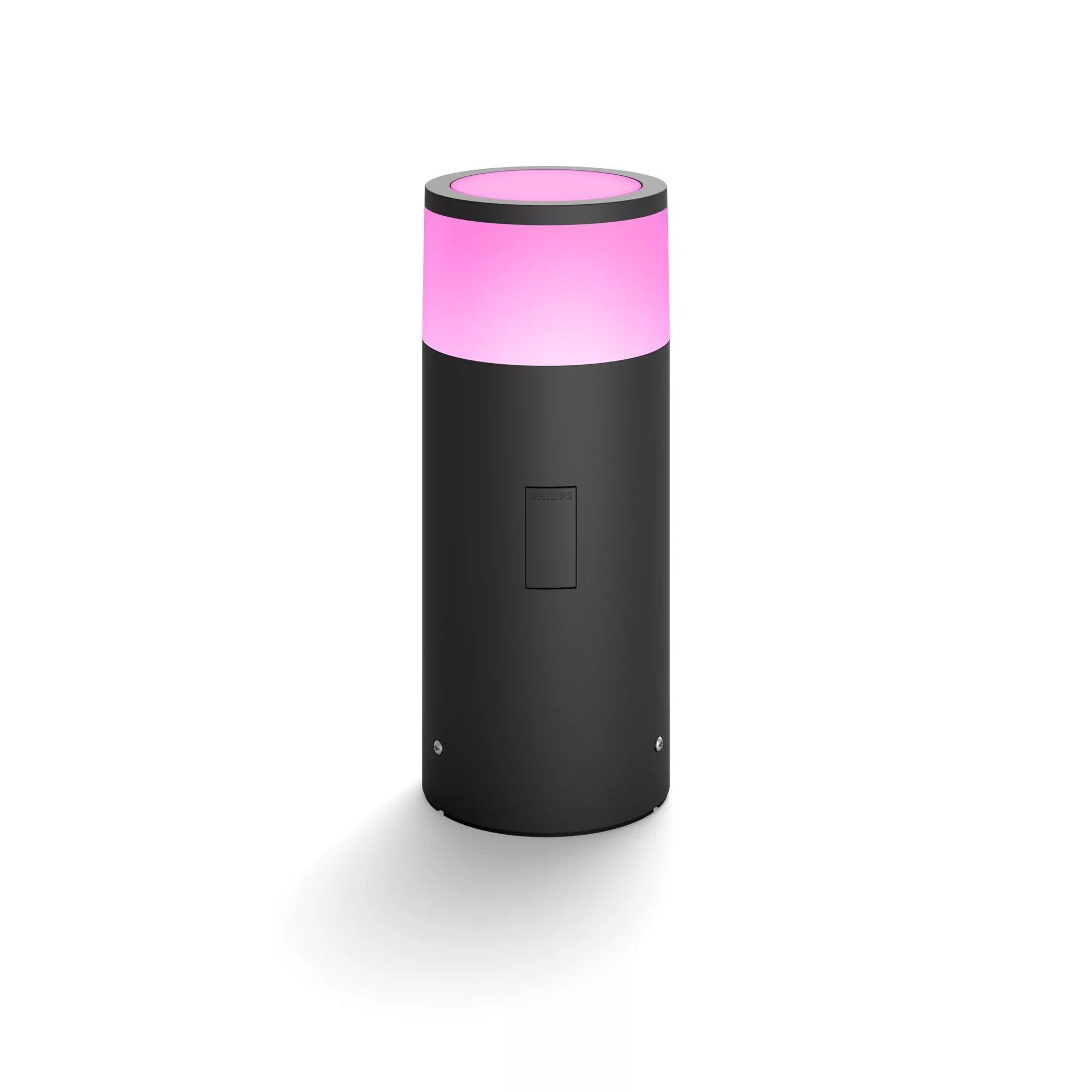 Philips Hue White And Color Ambiance Pedestal Light Led 8 W (Equivalente 49 W)16 Millones De Colores2000-6500 Knegro, Cromo Mate