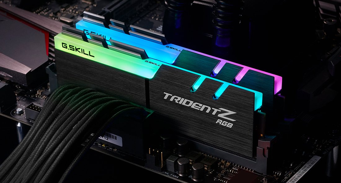 Memoria  G.Skill Trident Z Rgb Series 64 Gb (2 X 32 Gb Kit) - Ddr4 3200 Udimm Cl14