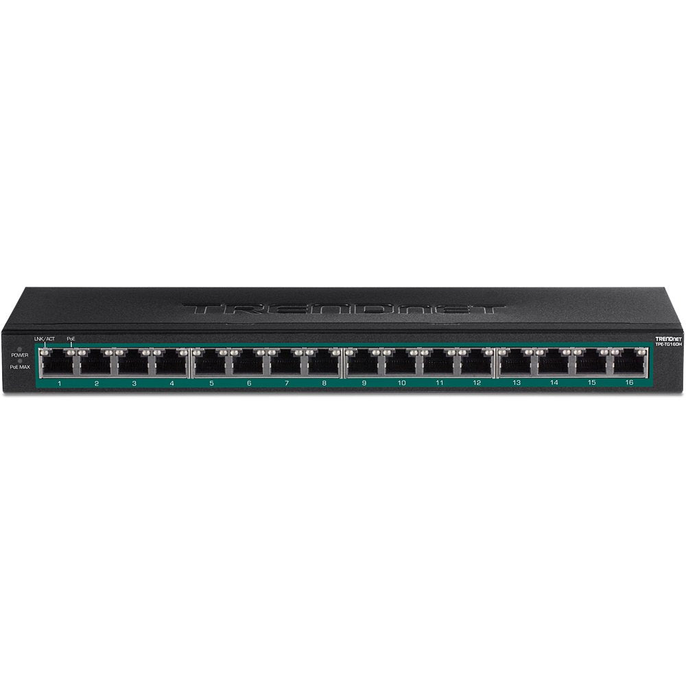 Trendnet 16-Port Gigabit Poe+ Switch(123w)