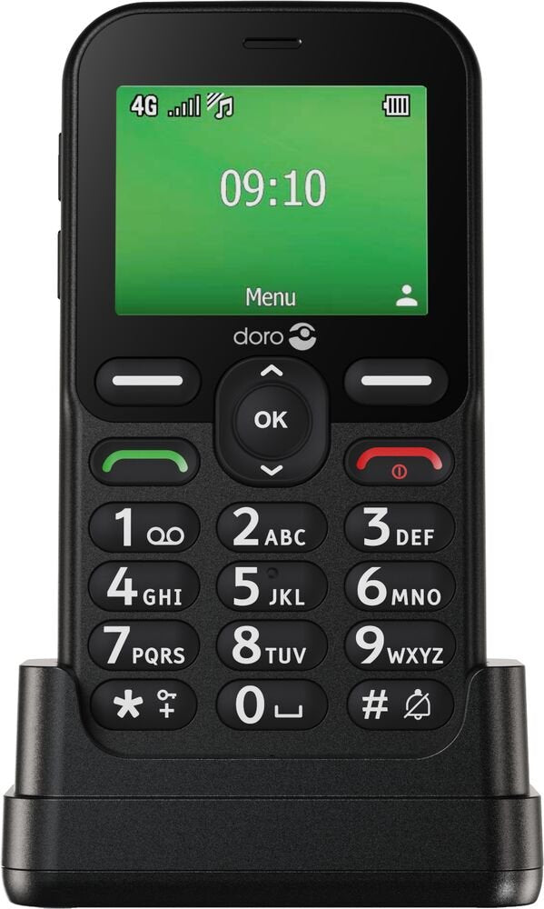 EAN 7322460089887 - Doro Leva E10 6,1 cm (2.4") 118,9 g Negro Teléfono para personas mayores imagen 1