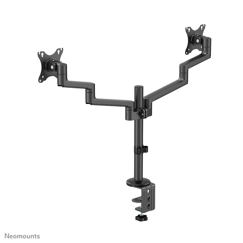 Neomounts By Newstar Soporte De Escritorio 17"-27" 2 Monitores 3gelenk Negro Max.8kg