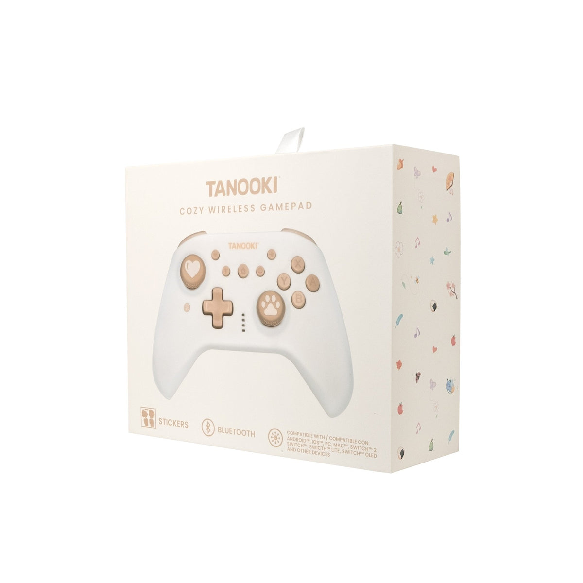 EAN 8436563095153 - TANOOKI TNK1004 mando y volante Crema de color, Color vainilla Bluetooth PC, Nintendo Switch 2, Nintendo  imagen 4