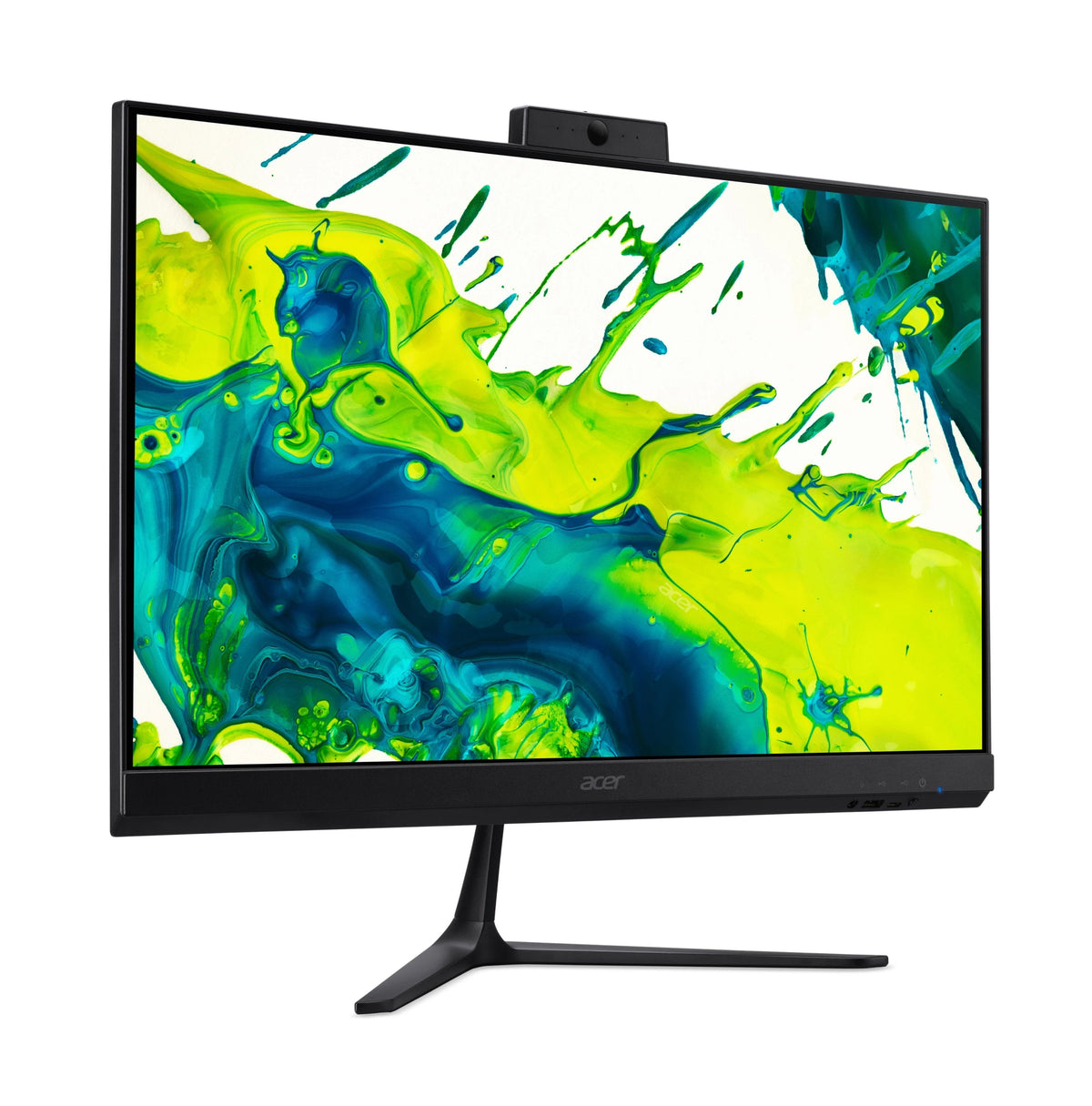 All In One Acer Aspire C24b Gczn 24" Full Hd Amd Ryzen 3 5400u 8gb Ram 512gb Ssd Radeon Onboard Graphics Windows 11 Home Negro