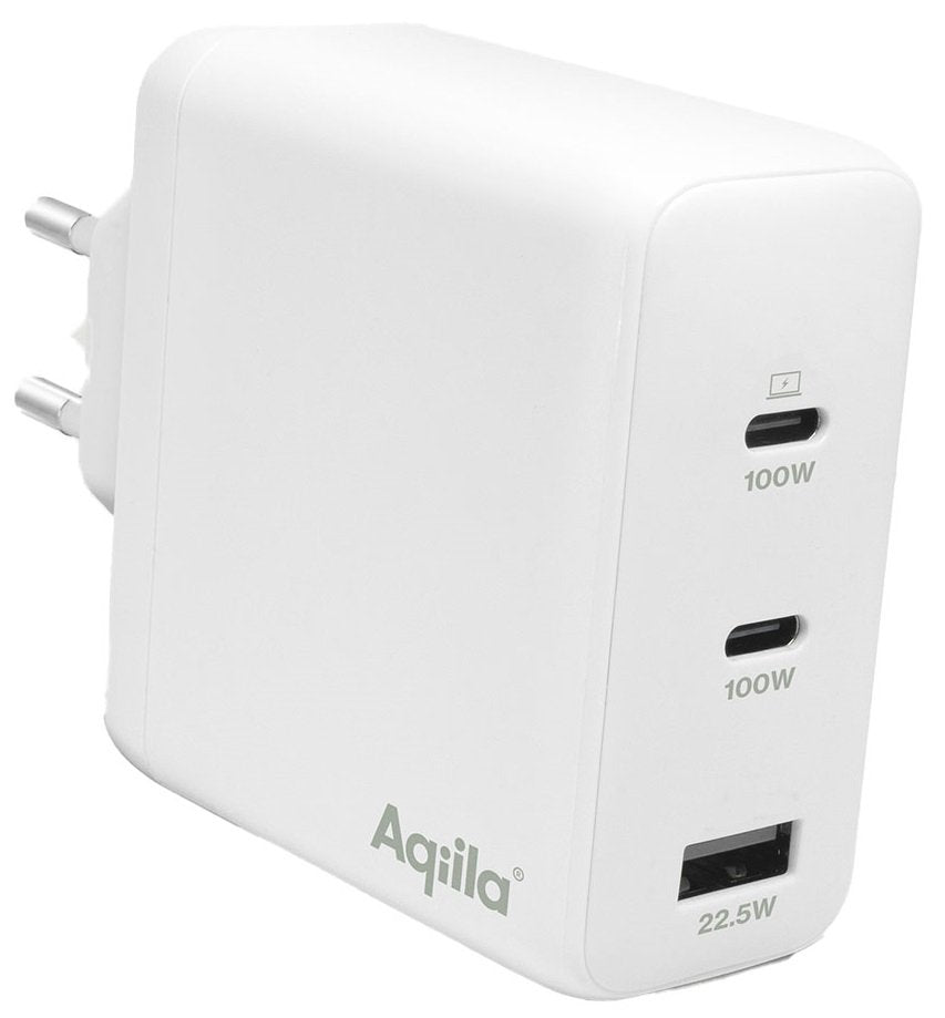 Aqiila Chargebird W4 120w 2x Usb-C 1x Usb-A