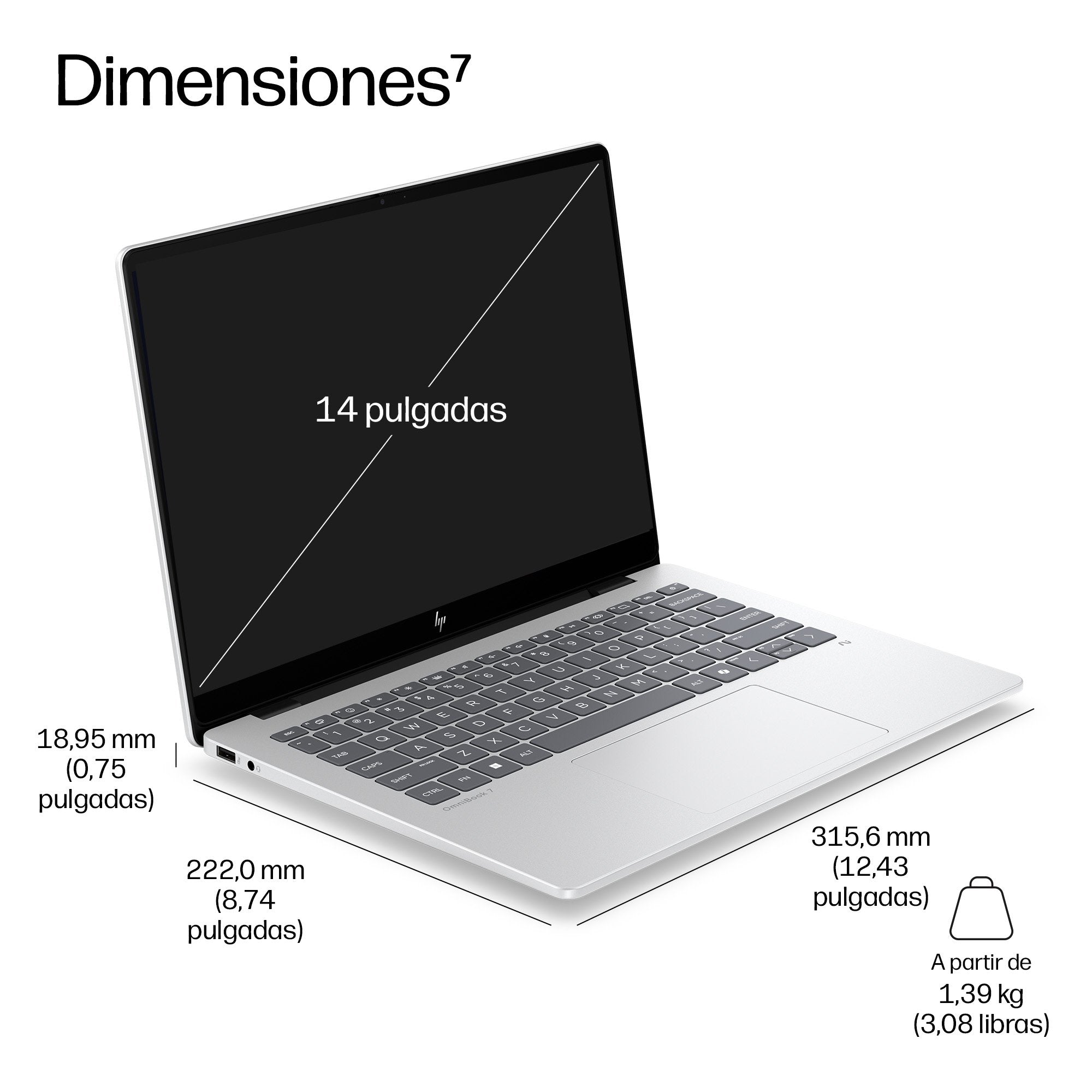 EAN 0826581033066 - HP EliteBook 8 G2i 14 inch Notebook Next Gen AI PC Wolf Pro Security Edition Copilot+ PC Intel Core Ultra imagen 5