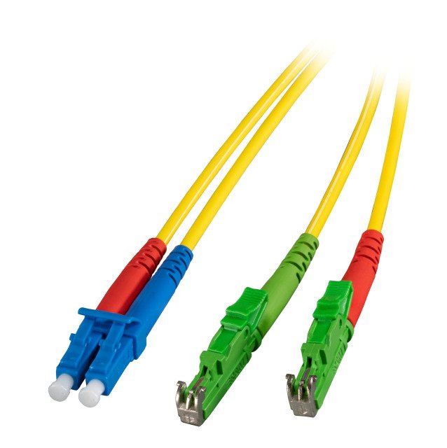 Efb R&M Duplex Cable De Red E2000 Apc-Lc Os2 30m 3mm Gelb G657a1 Grade C