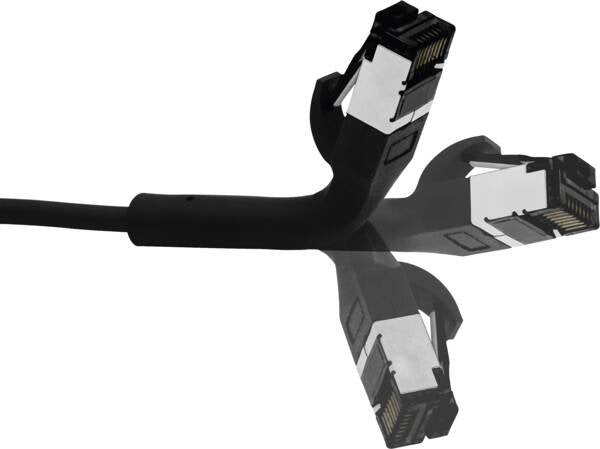 Western 8 8-Conector Macho (Rj45) - Western 8 8-Conector Macho (Rj45), Para 25 Gbase 40 Gbase Aplicaciones, Bandbreite Hasta 2 Ghz, 30 Awg, Cu, 1,0 M