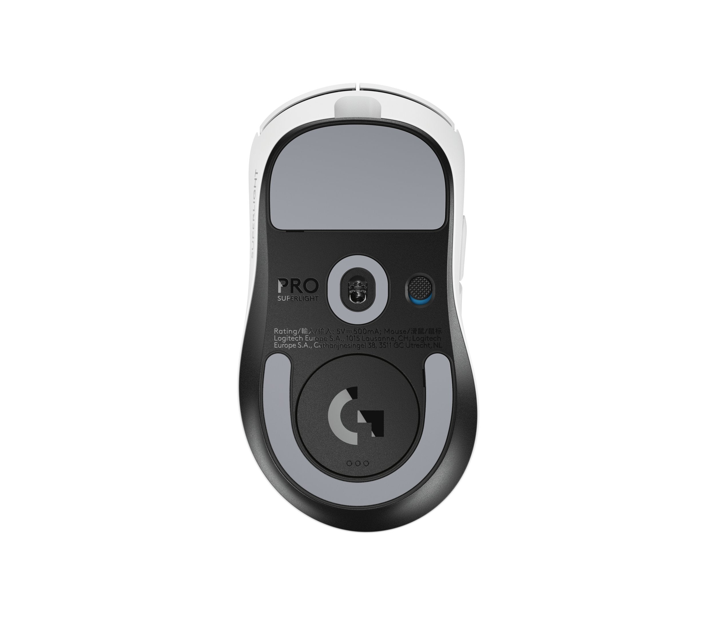 Logitech G Pro X Superlight 2 Dex Ratón Ergonómico Diestro Óptico 5 Botones Inalámbrico Cableado 2.4 Ghz Usb Blanco