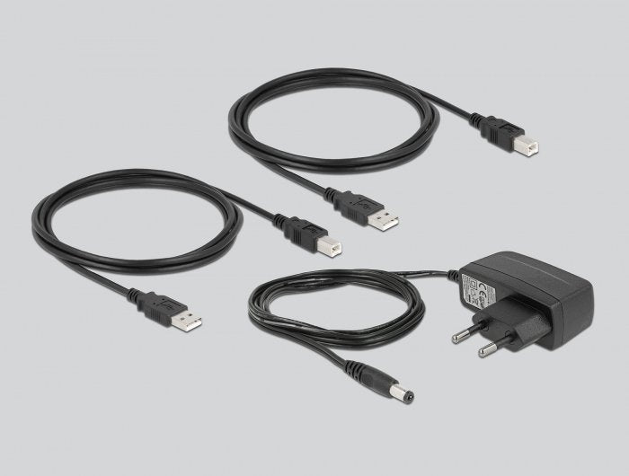 Delock Delock Conmutador Usb 2.0 Para 2 Pc A 2 Dispositivos, Conmutador Usb 11492