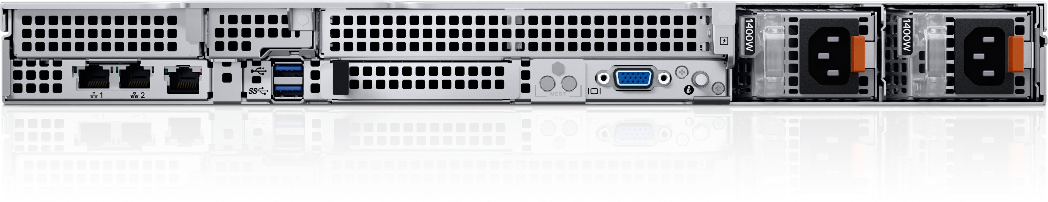 Servidor Dell Poweredge R660xs Xeon Silver 4514y 2x 32gb 2x Ssd 480gb