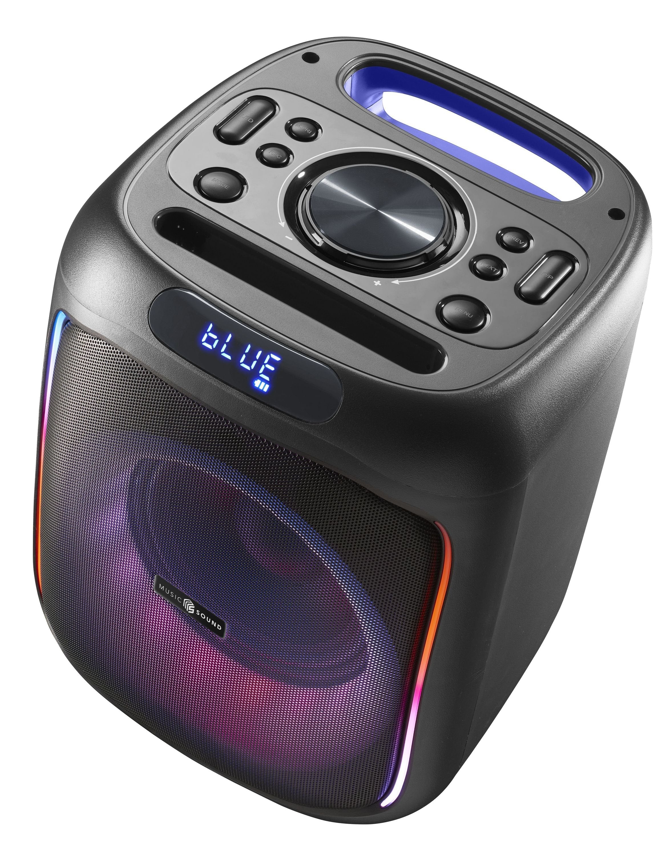 Altavoz  Music Sound 8018080479441 Para Fiestas Negro 40 W