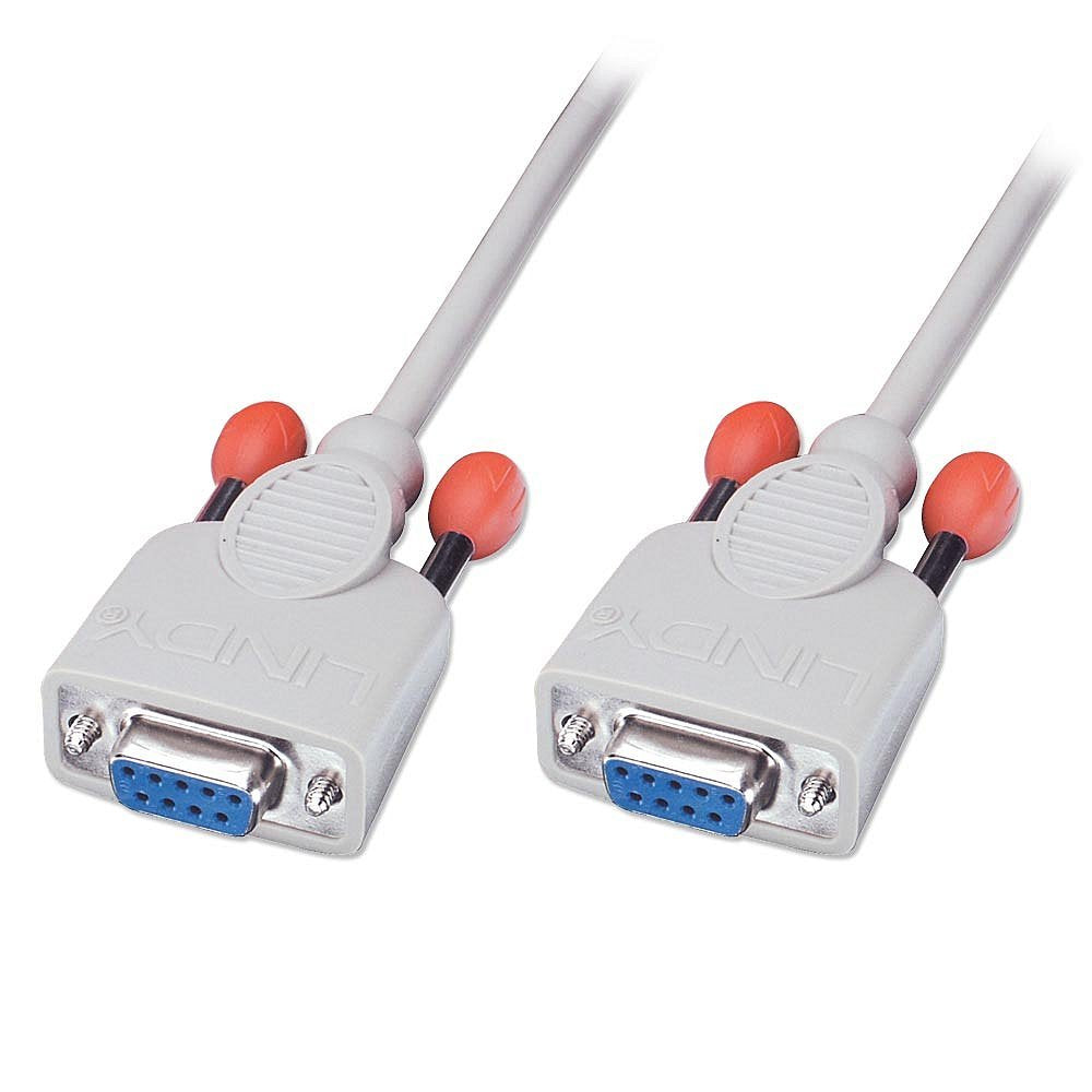 Lindy 31573 Cable De Serie Blanco 2 M Sub-D