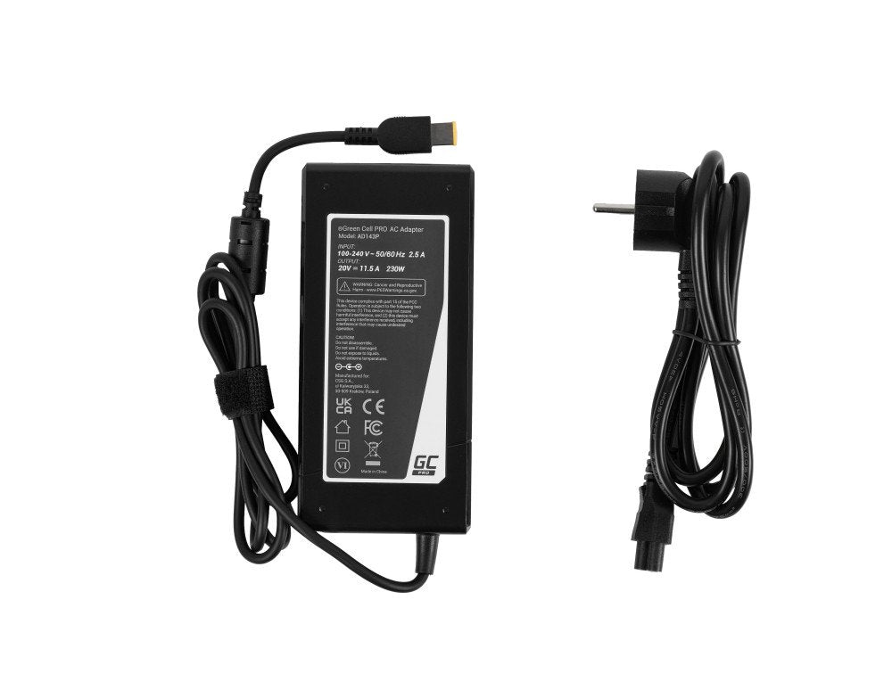 Green Cell Pro 20v 11.5a 230w Do Lenovo Legion