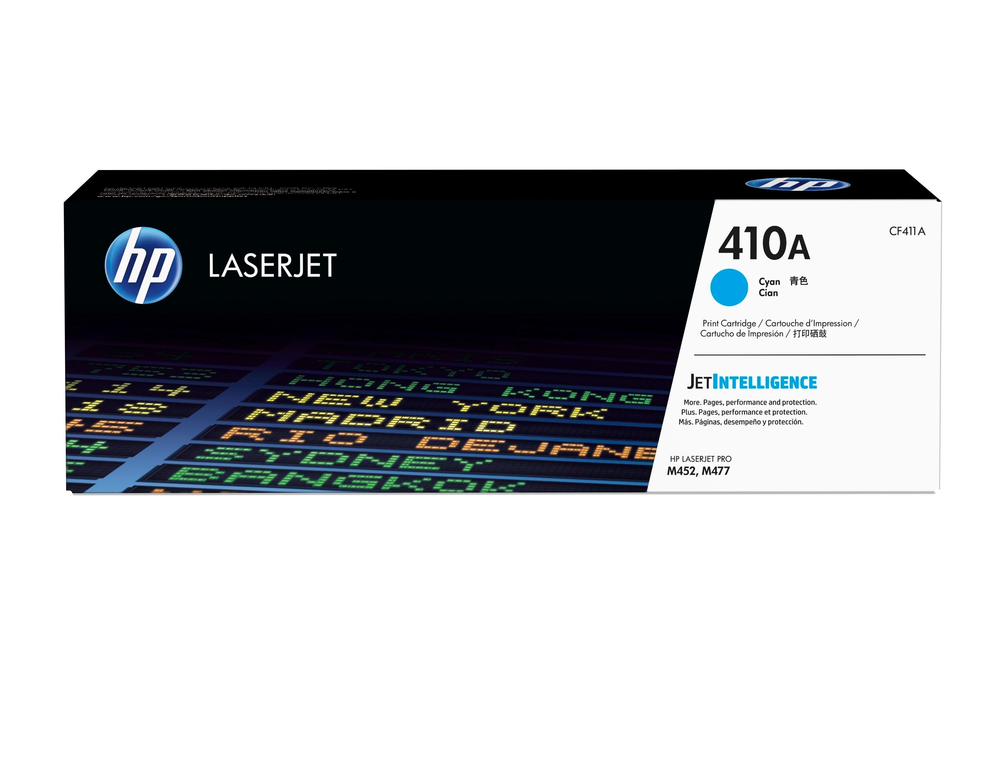 EAN 0888793807514 - HP 410A Cyan Original LaserJet Toner Cartridge cartucho de tóner 1 pieza(s) imagen 1