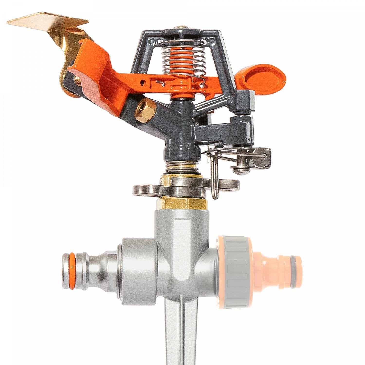 Daewoo Dws1120  Rociador De Agua Oscilante Metal Negro, Gris, Metálico, Naranja