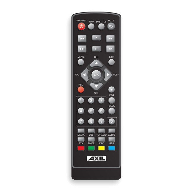 Engel Receptor Tdt De Sobremesa Hd/Sd Axil Rt0420t2 Usb 2.0 Grabador Hdmi Pvr Ready Euroconector Tim