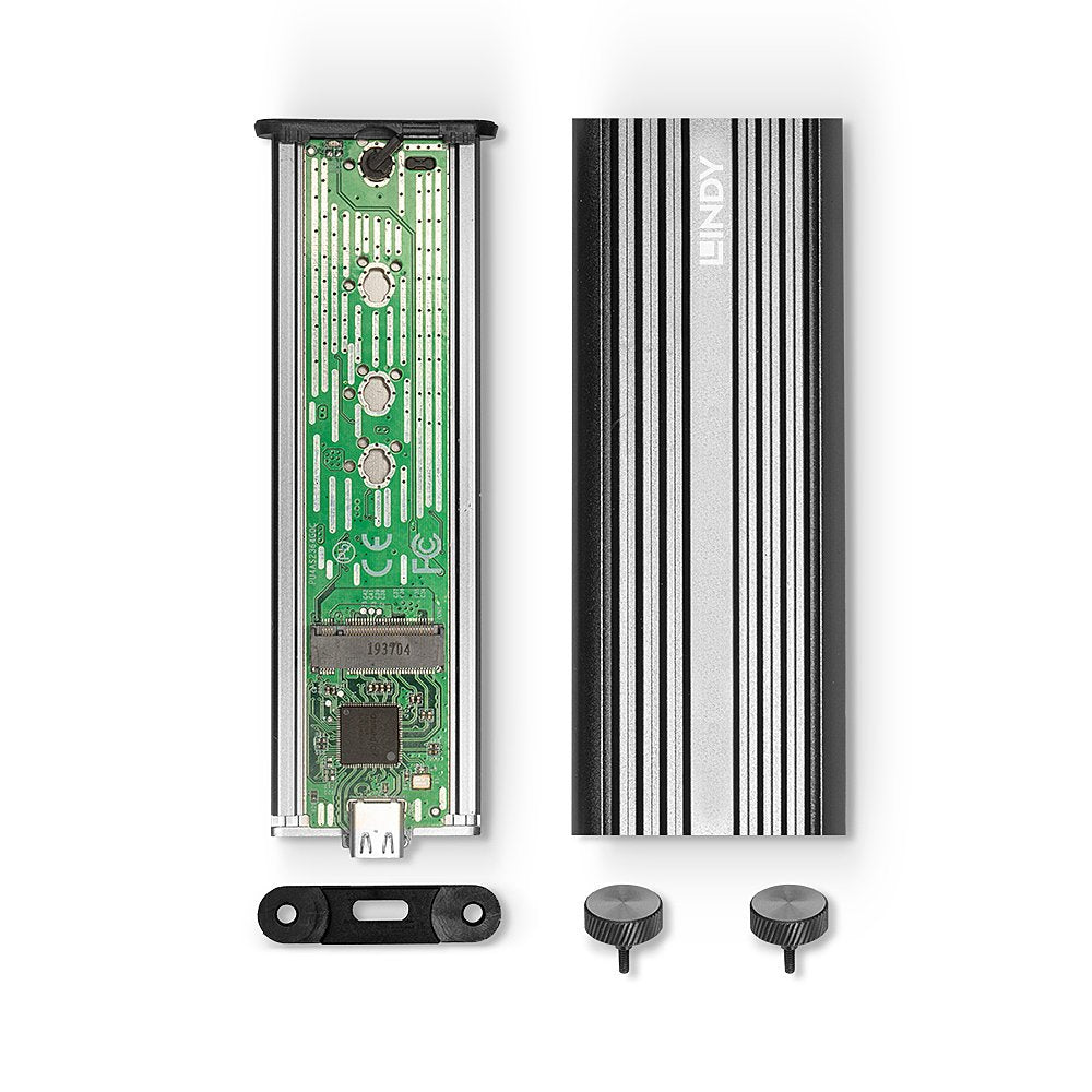 Gabinete Lindy Usb 3.2 Gen 2x2 Nvme M.2 Ssd