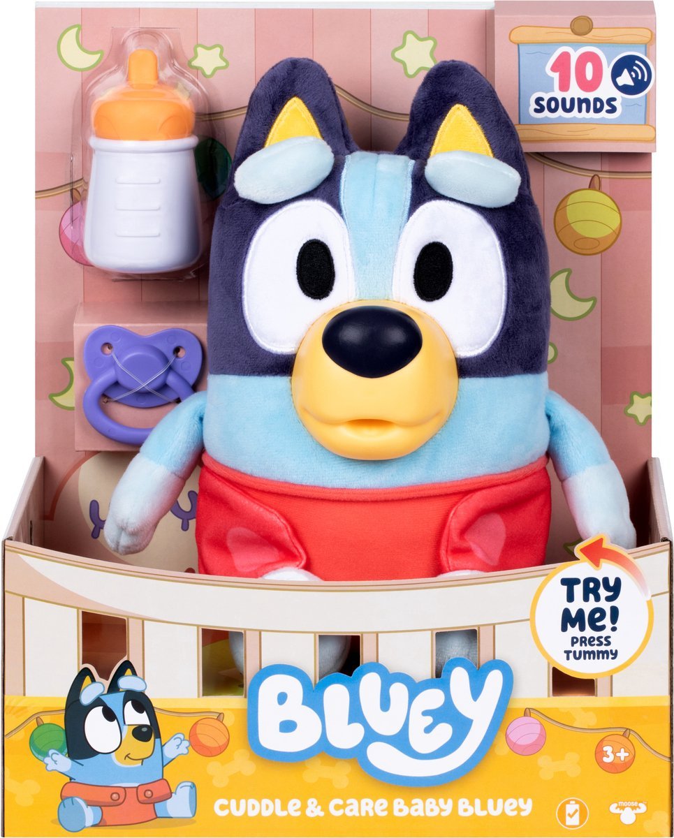 Peluche Baby Bluey 28cm