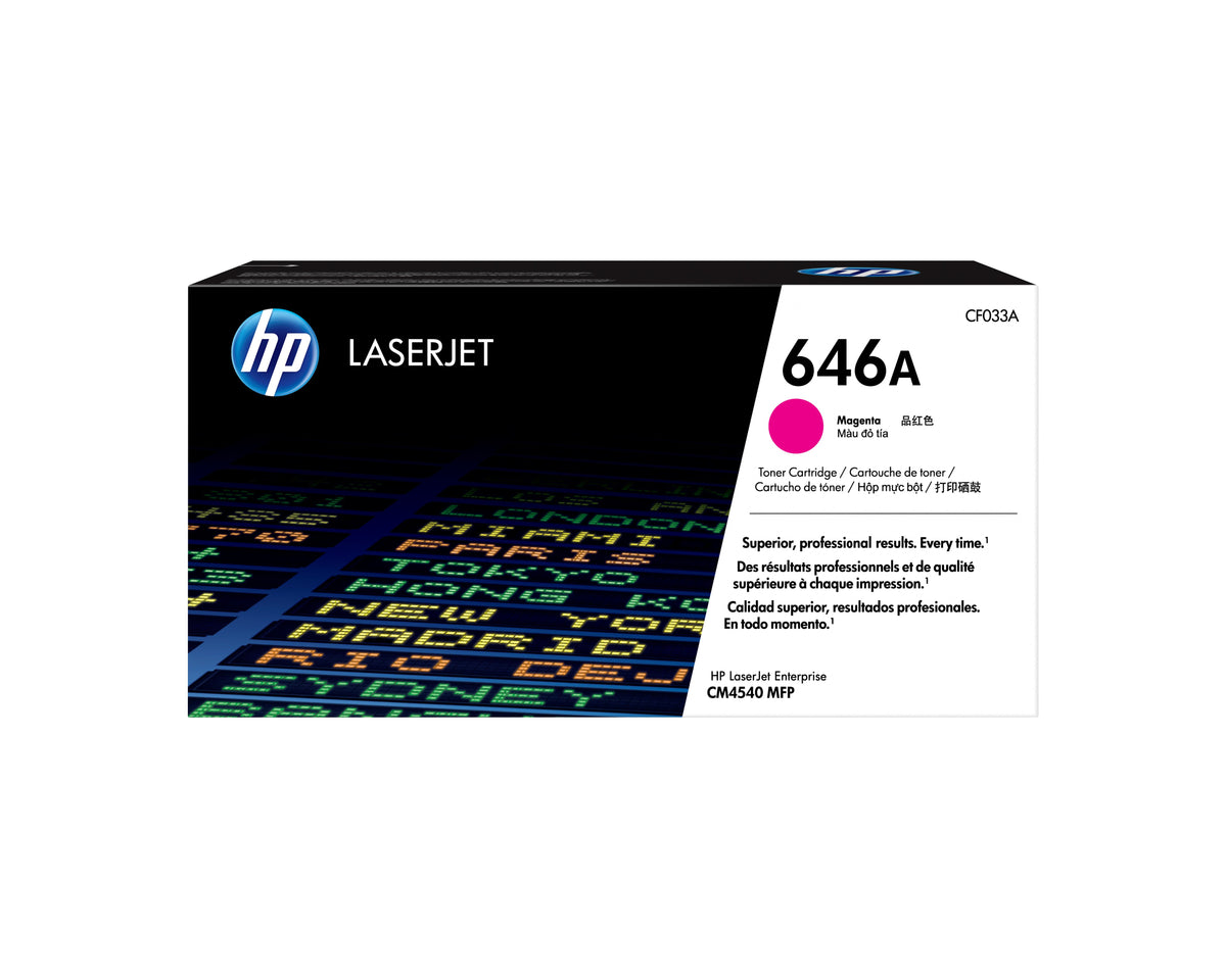 EAN 0884962601327 - HP 646A Magenta Original LaserJet Toner Cartridge cartucho de tóner 1 pieza(s) imagen 1