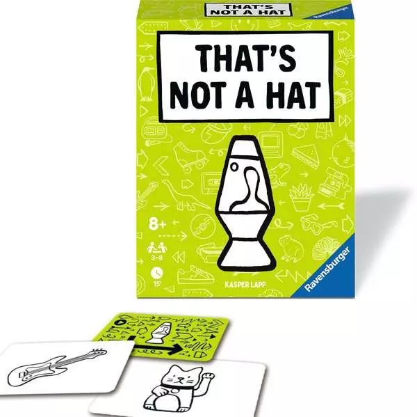 Ravensburger Eso No Es Un Sombrero - Cultura Pop, Juego De Memoria 22589