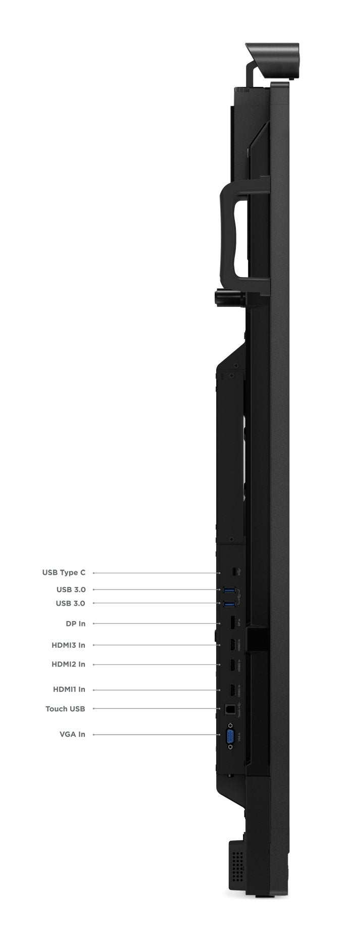 Lenovo Thinkvision T65 - 165 Cm (65") Clase Diagonal Lcd-Display Con Retroiluminación Led - Interaktiv - Con Touchscreen (Multitouch)