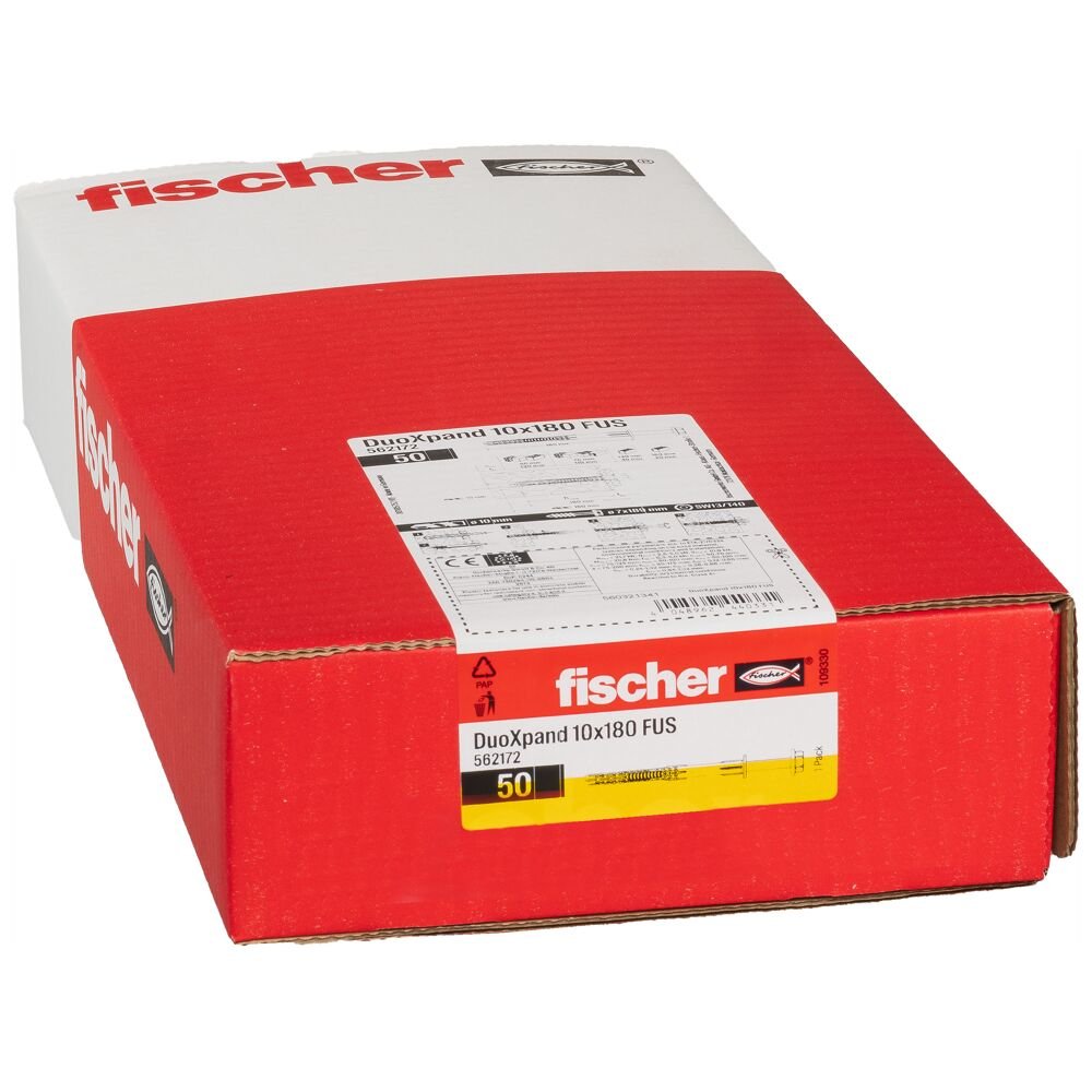 Langschaftdübel Duoxpand 10x180 Fus 562172