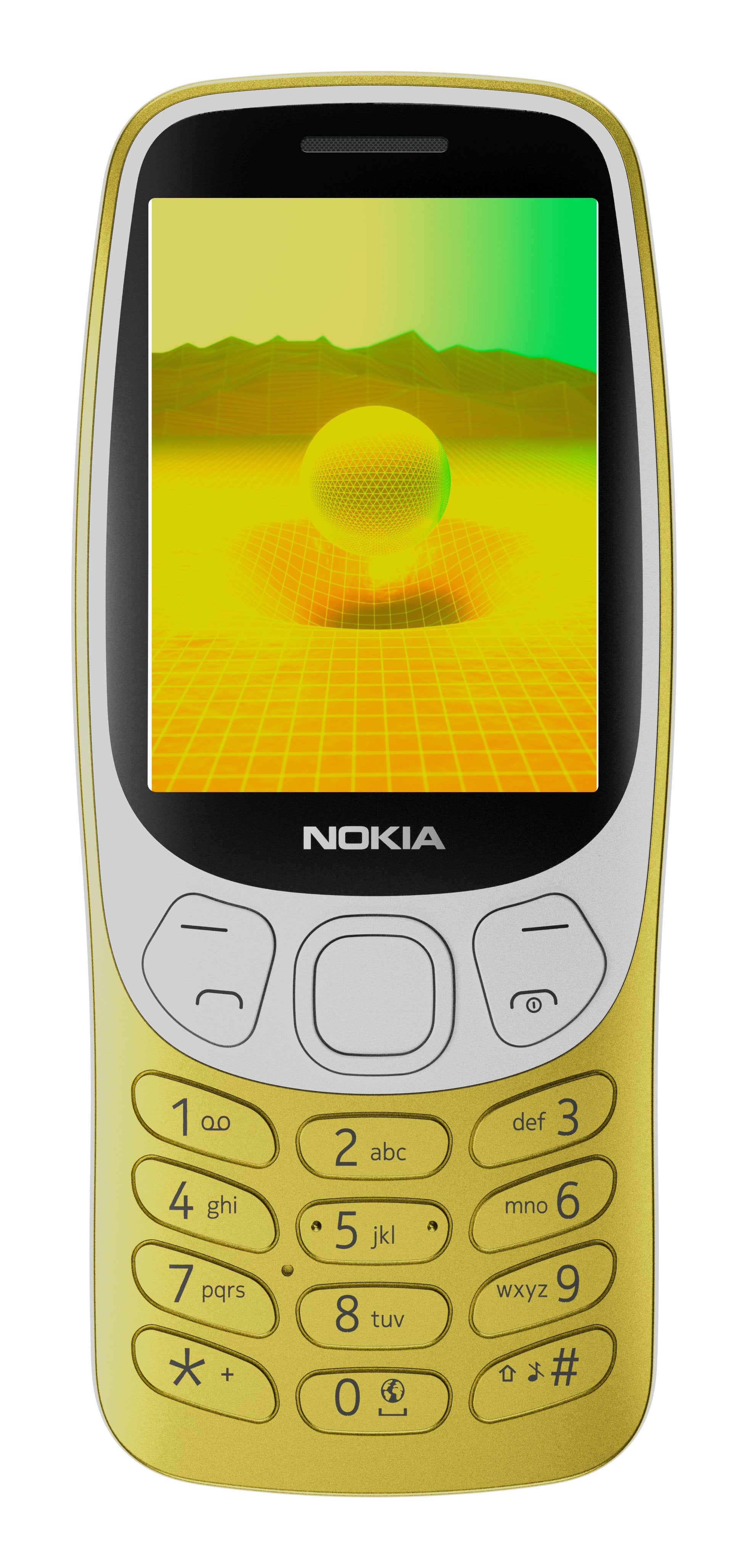 EAN 6438409093165 - HMD Nokia 3210 (2024) 6,1 cm (2.4") 89 g Oro Característica del teléfono imagen 1