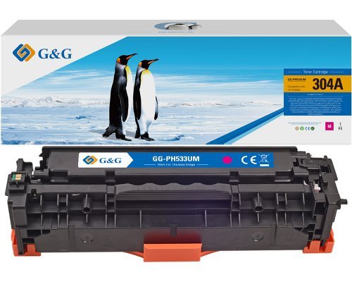 G&G Toner Compatible Con Hp 304a/ Hp Cc533a/