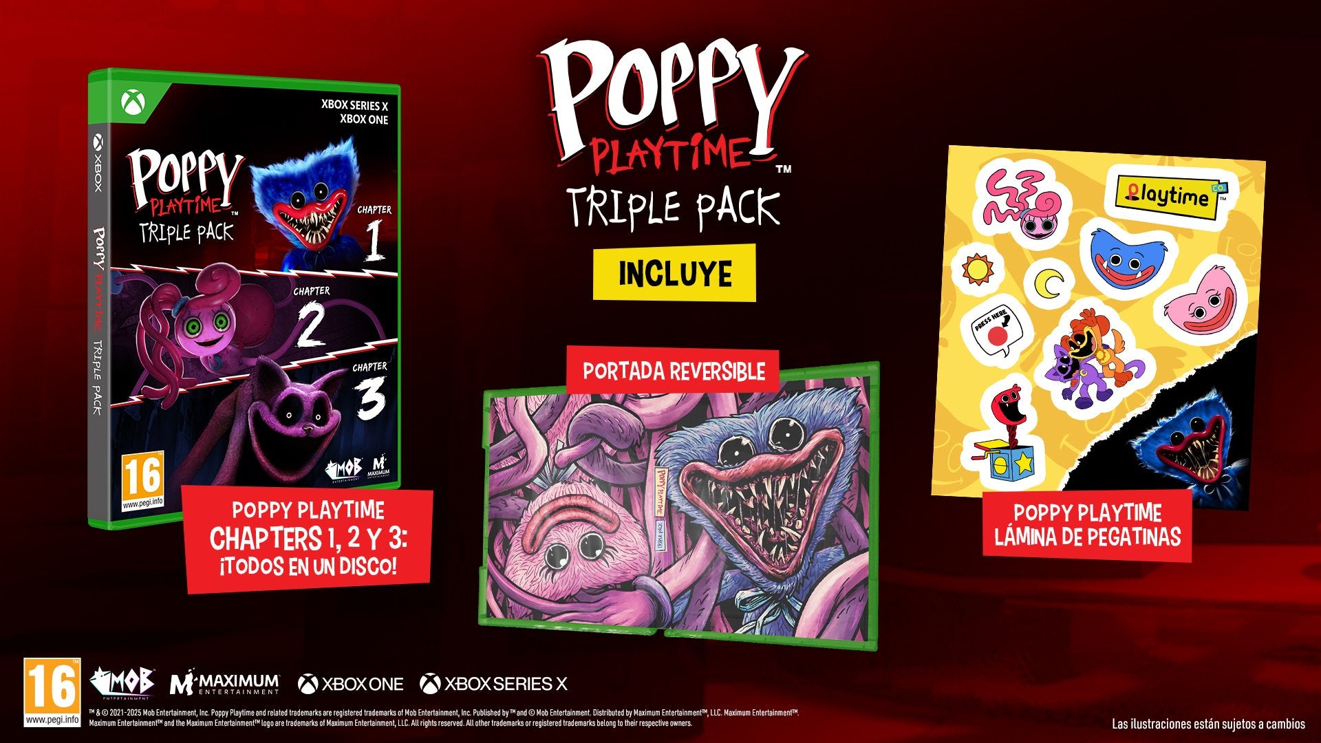 EAN 5016488142465 - Maximum Games Poppy Playtime Triple Pack imagen 2