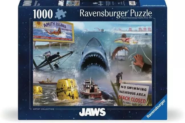 Ravensburger Puzzle Universal Vault Movie Collection - Tiburón 1000 Piezas 12000277