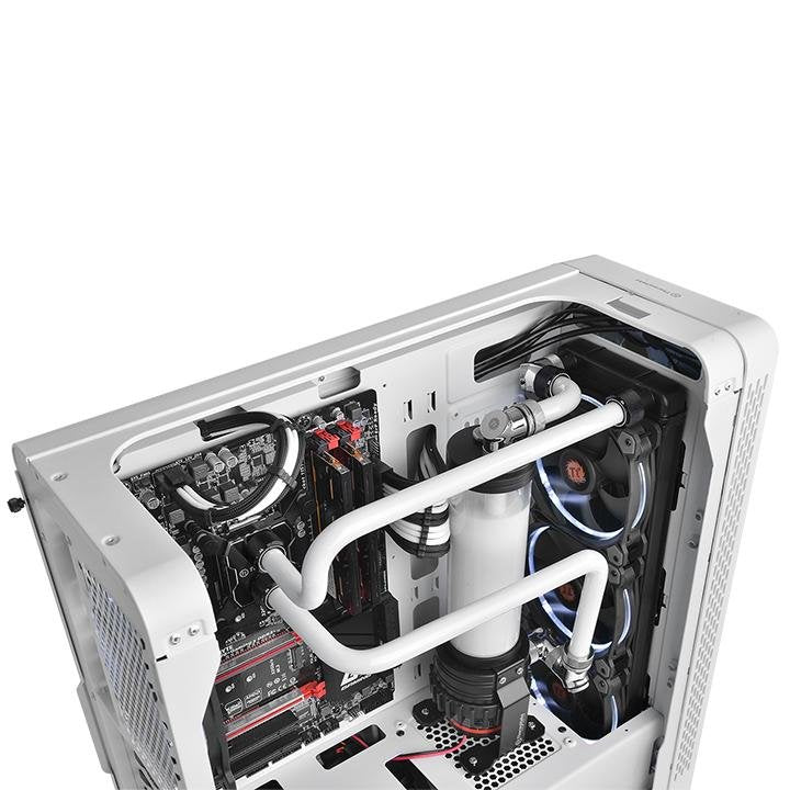 Thermaltake Pacific C-Pro G1 / 4 Petg Tube 16mm Od Compression - Negro, Conexión Negra, 6 Piezas