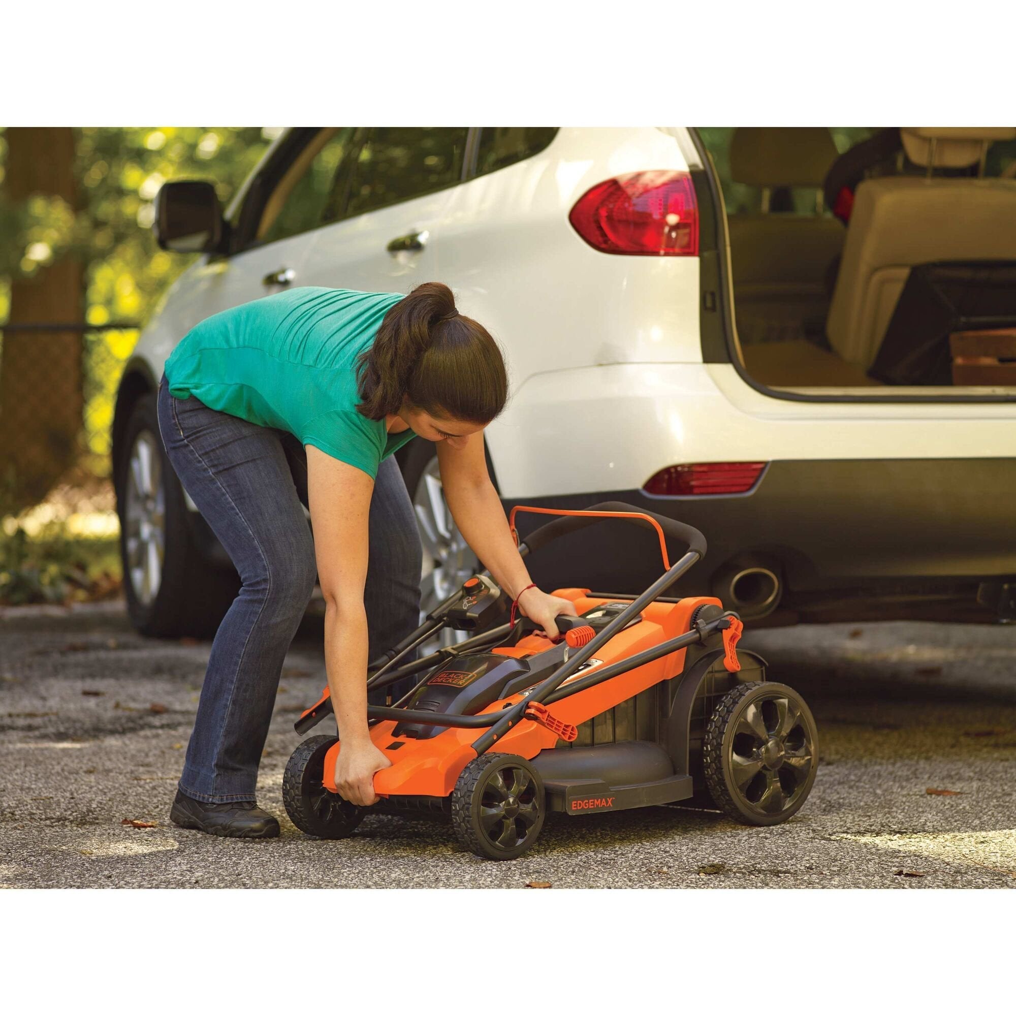 Cortacésped Black+Decker Lm2000 Naranja/Negro