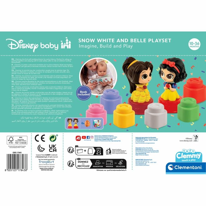 Clementoni Clemmy - Set De Juego De Princesas Disney  Habilidad 17843