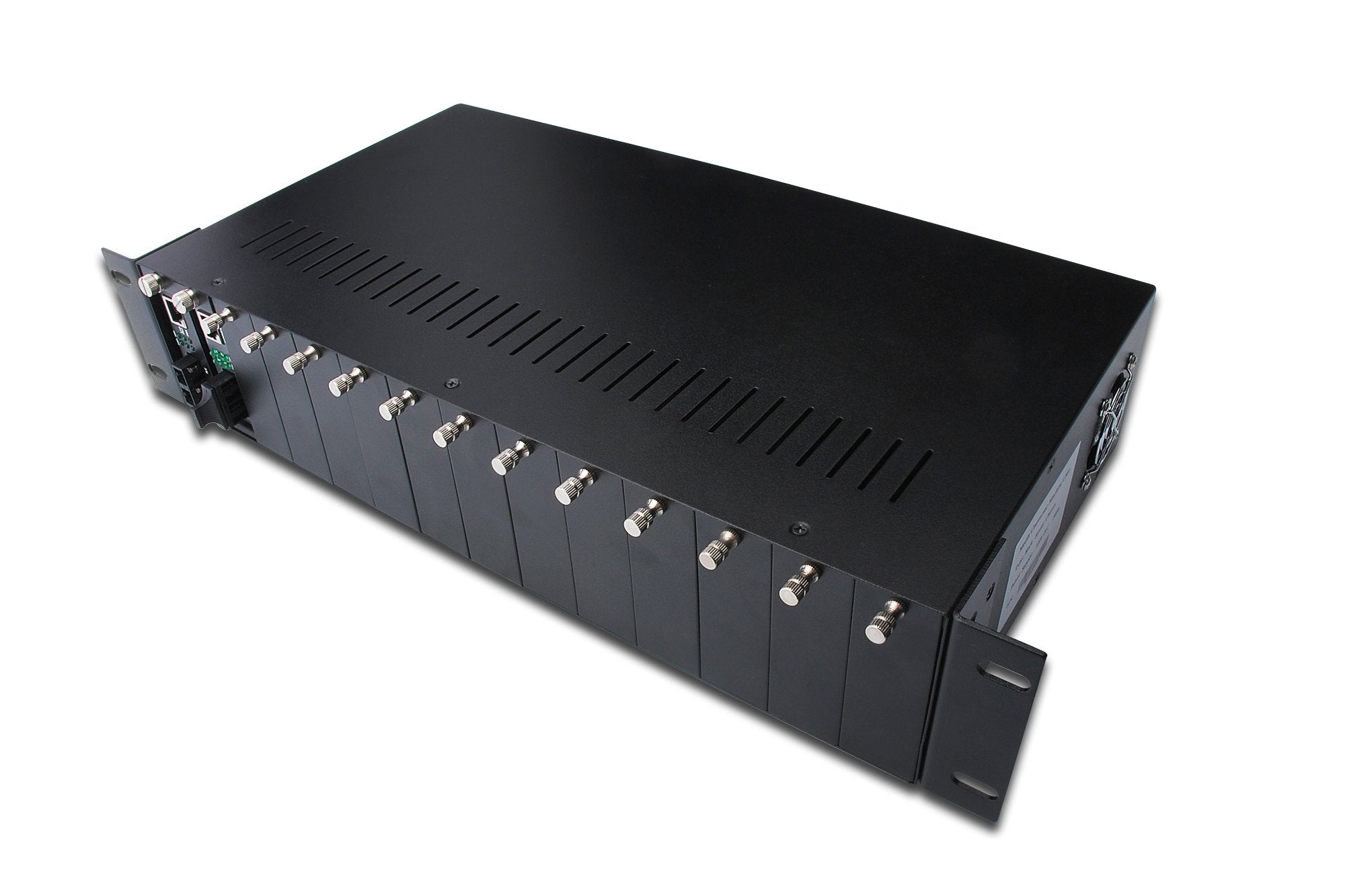 Digitus Chasis Convertidor De Medios De 14 Ranuras, Estuche Dn-82000