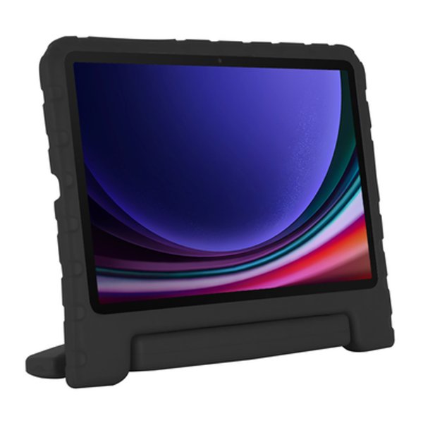 Funda Kids Tablet Samsung Galaxy Tab S9/S9 Fe Negro Just In Case Funda Niños/ Compatible Samsung Galaxy Tab S9 - S9 Fe/ Material A Prueba De Golpes/ Negro