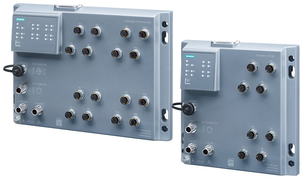 Siemens 6gk5208-0ha00-2as6 Industrial Ethernet Switch 10 - Switch - 0,1 Gbps