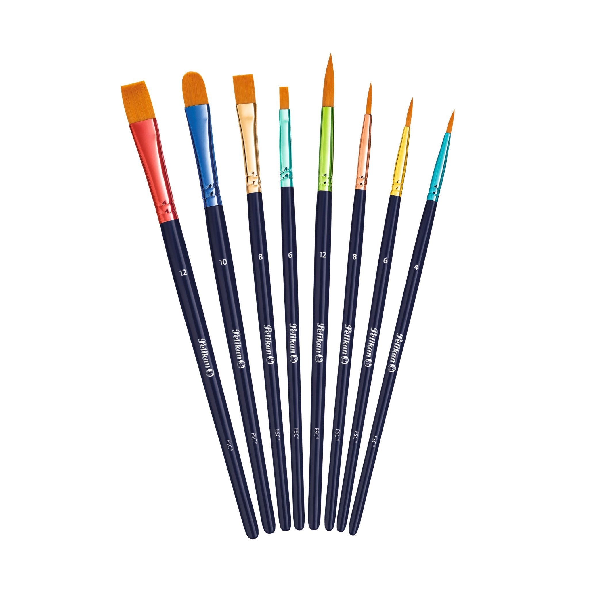 Pelikan 701181 Pincel Para Bellas Artes 8 Pieza(S)