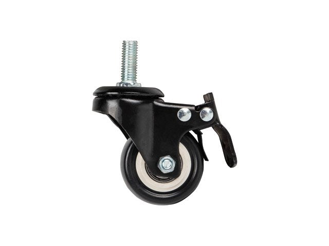 Ruedas Con Hilo Y Freno Lanberg Ak-1601-B 19' Montaje En Pared