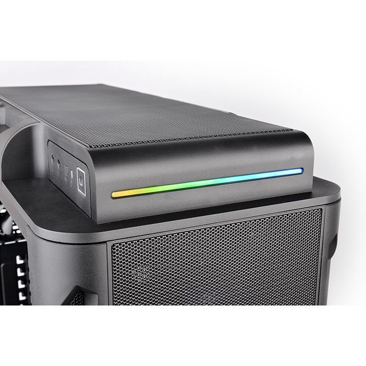 Caja Pc Thermaltake Torre Atx Level 20 Rs Argb Negro 2xven 200mm Y  1xven120mm Inclu/2xcristal Templado Ca-1p8-00m1wn-00
