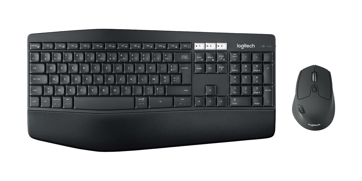 EAN 5099206066830 - Logitech MK850 Performance teclado Ratón incluido Universal RF Wireless + Bluetooth AZERTY Francés Negro imagen 1